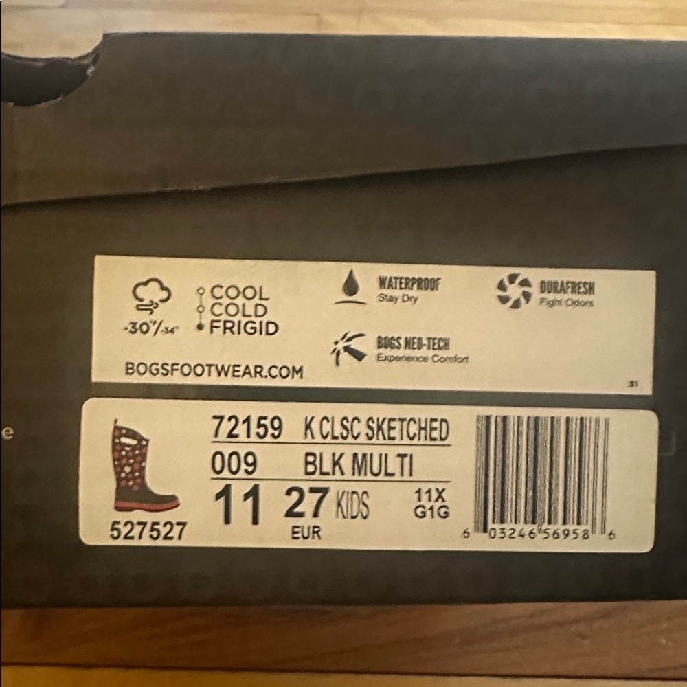 NWT Bogs Classic Boots Sz 11 - Picture 7 of 7